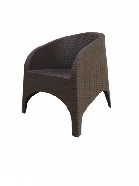 King Chair H70-L65-W70CM-BROWN