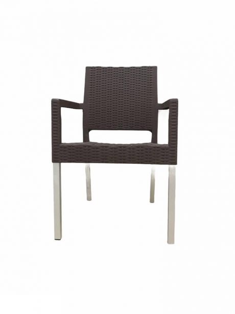 Madrid Chair -H87-L58-W58CM-BROWN