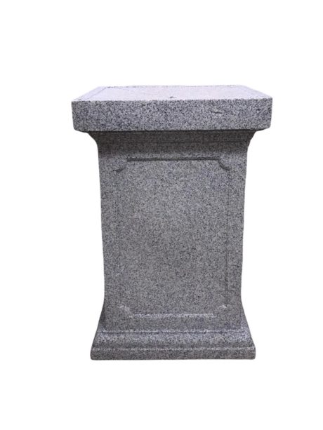 Samo Gray Stone Pot Stand H70.5cm