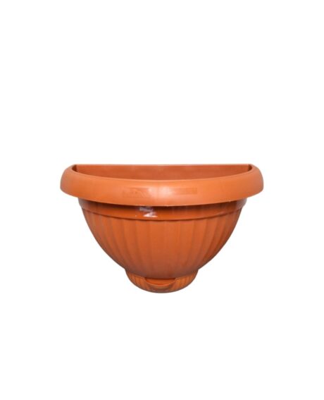 Spanish Semi Circle Pot H24xW18xL35cm