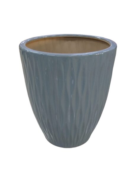 CERAMIC POT 44*52.5CM BRIGHT GRAY BIG