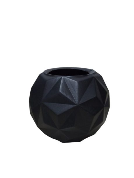 Platic Pots Mega Star H26cm x W20cm Black