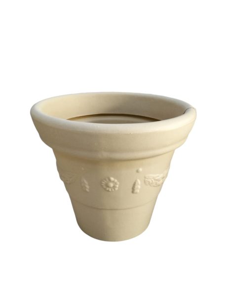 Regina Fiber Round Pot H48cm x Dia56cm lime stone