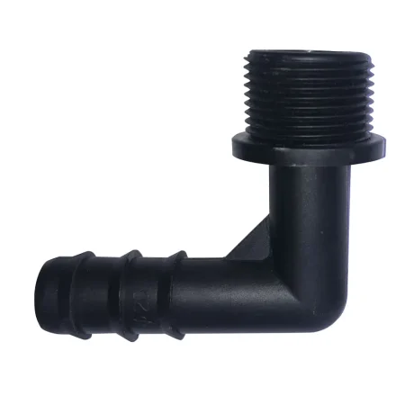 Elbow 13mm Barbed Threaded