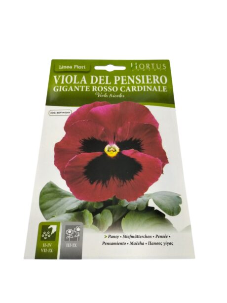 Hortus Viola Pancy Red 0.10gr